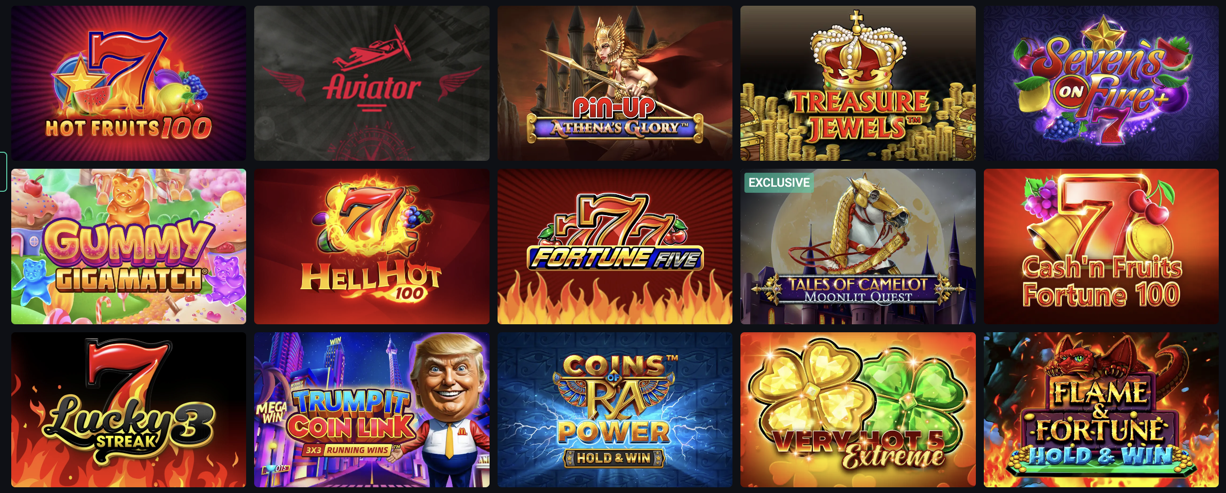 Pin Up Slots Games
